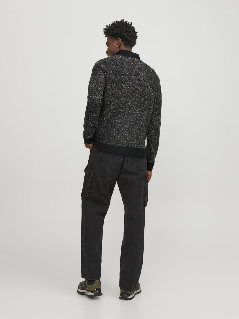 JCOSPACE KNIT HALF ZIP SN