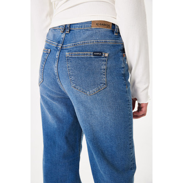 Broek van het merk Garcia in het Donker jeans