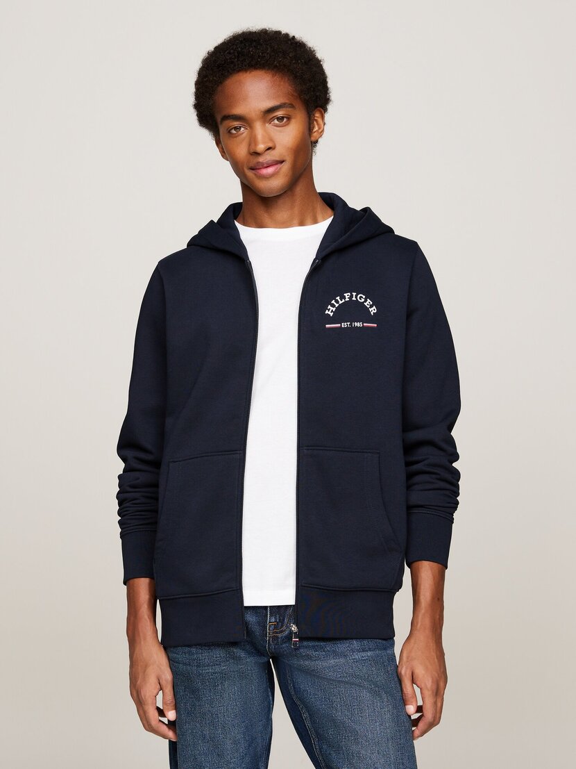 MW0MW35571 ROUNDALL HOODED ZIP THROUGH