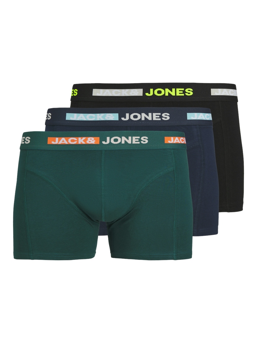 JACSCOTT SOLID TRUNKS 3 PACK SN JNR