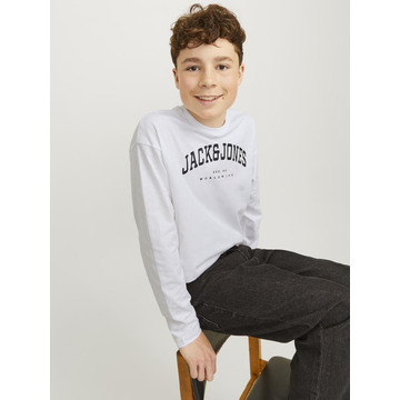 T-shirt van het merk Jack & Jones Junior in het Wit