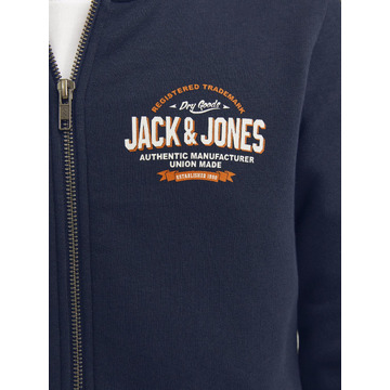 Cardigan van het merk Jack & Jones Junior in het Marine