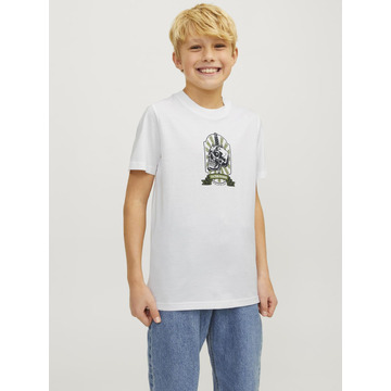 T-shirt van het merk Jack & Jones Junior in het Wit