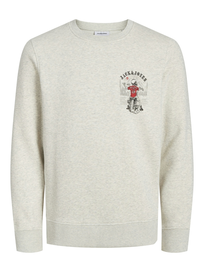 JJSKULL ROCK SWEAT CREW NECK JNR