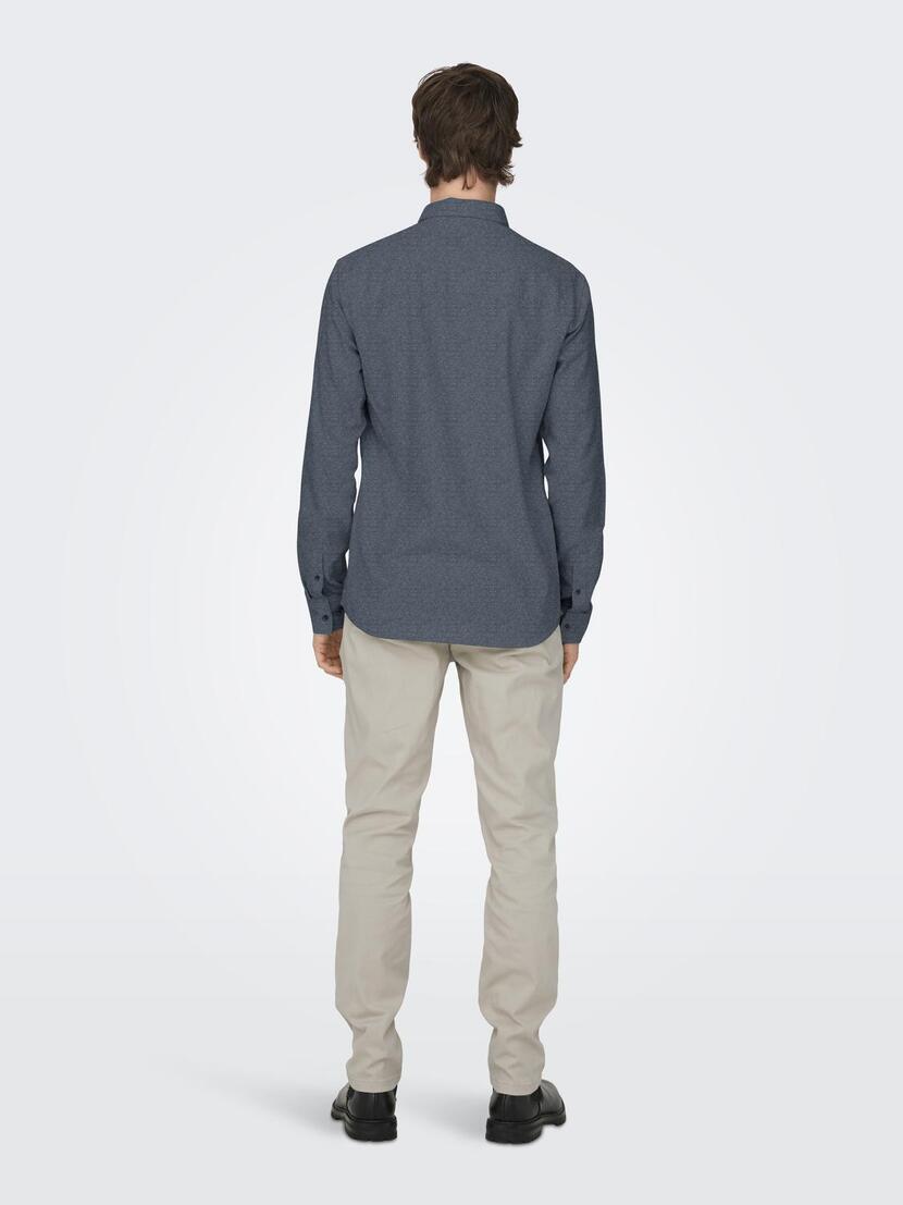 ONSGUDMUND SLIM 1-PKT SOLID SHIRT N OOS