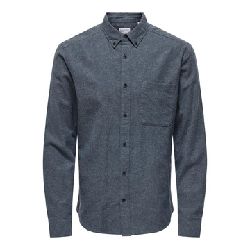 Hemd van het merk Only & Sons in het Blauw