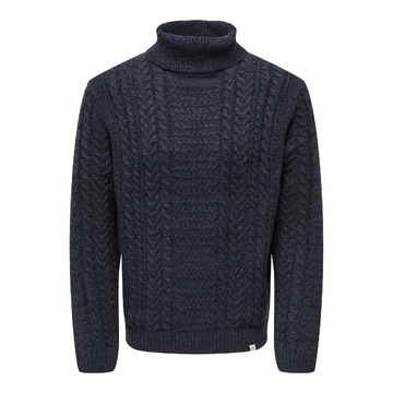 Pull van het merk Only & Sons in het Marine