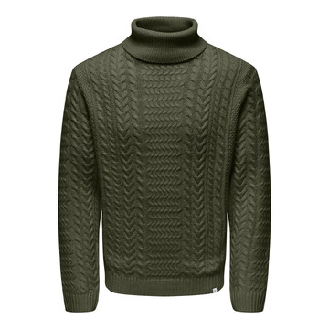 Pull van het merk Only & Sons in het Marine