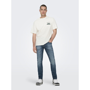 T-shirt van het merk Only & Sons in het Beige