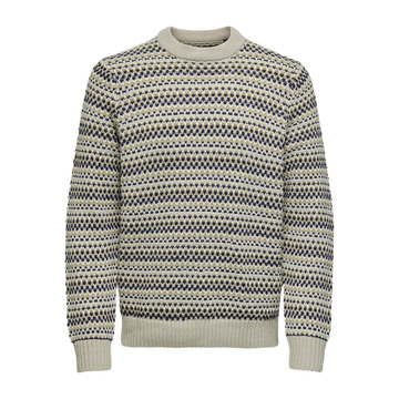 Pull van het merk Only & Sons in het Zilver