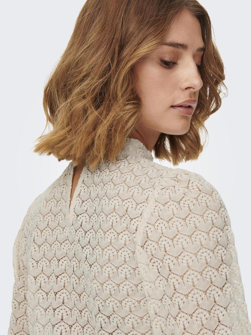 JDYAVERY L/S LACE TOP JRS NOOS