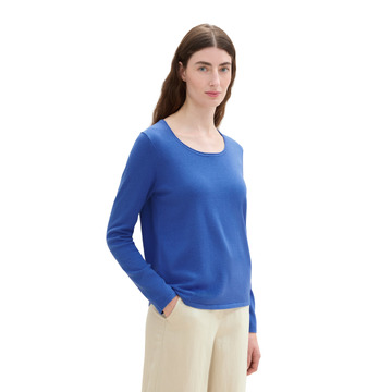 Pull van het merk Tom Tailor in het Blauw