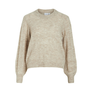 Pull van het merk Vila in het Beige