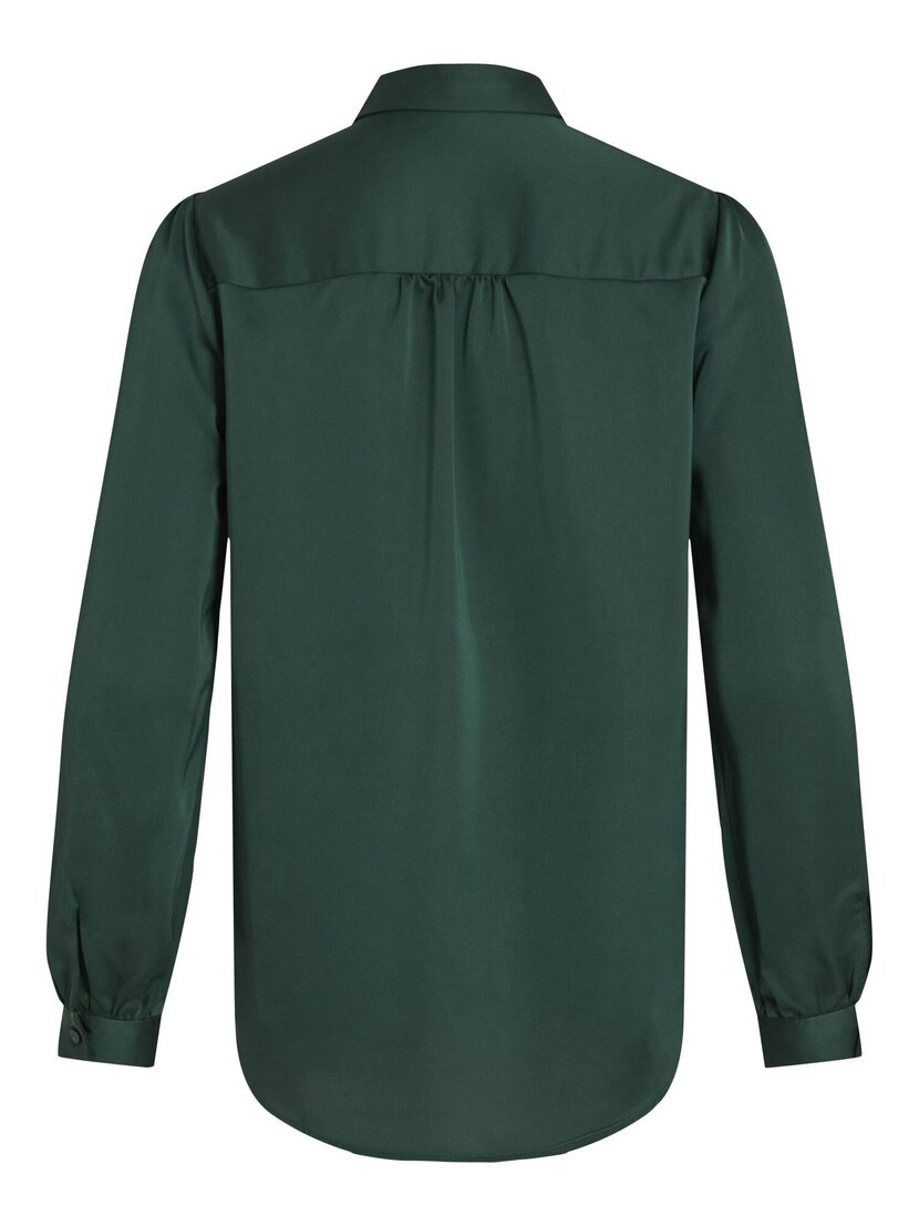 VIELLETTE SATIN L/S SHIRT - NOOS