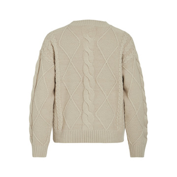 Pull van het merk Vila in het Beige