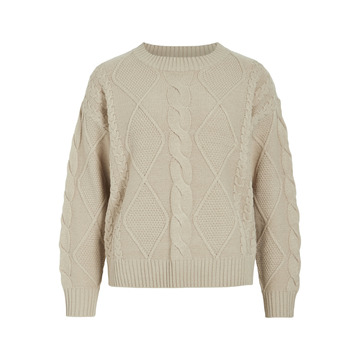 Pull van het merk Vila in het Beige