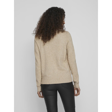 Pull van het merk Vila in het Beige