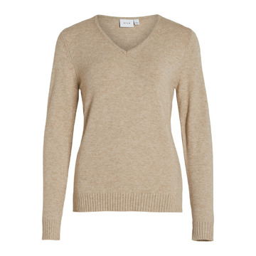 Pull van het merk Vila in het Beige