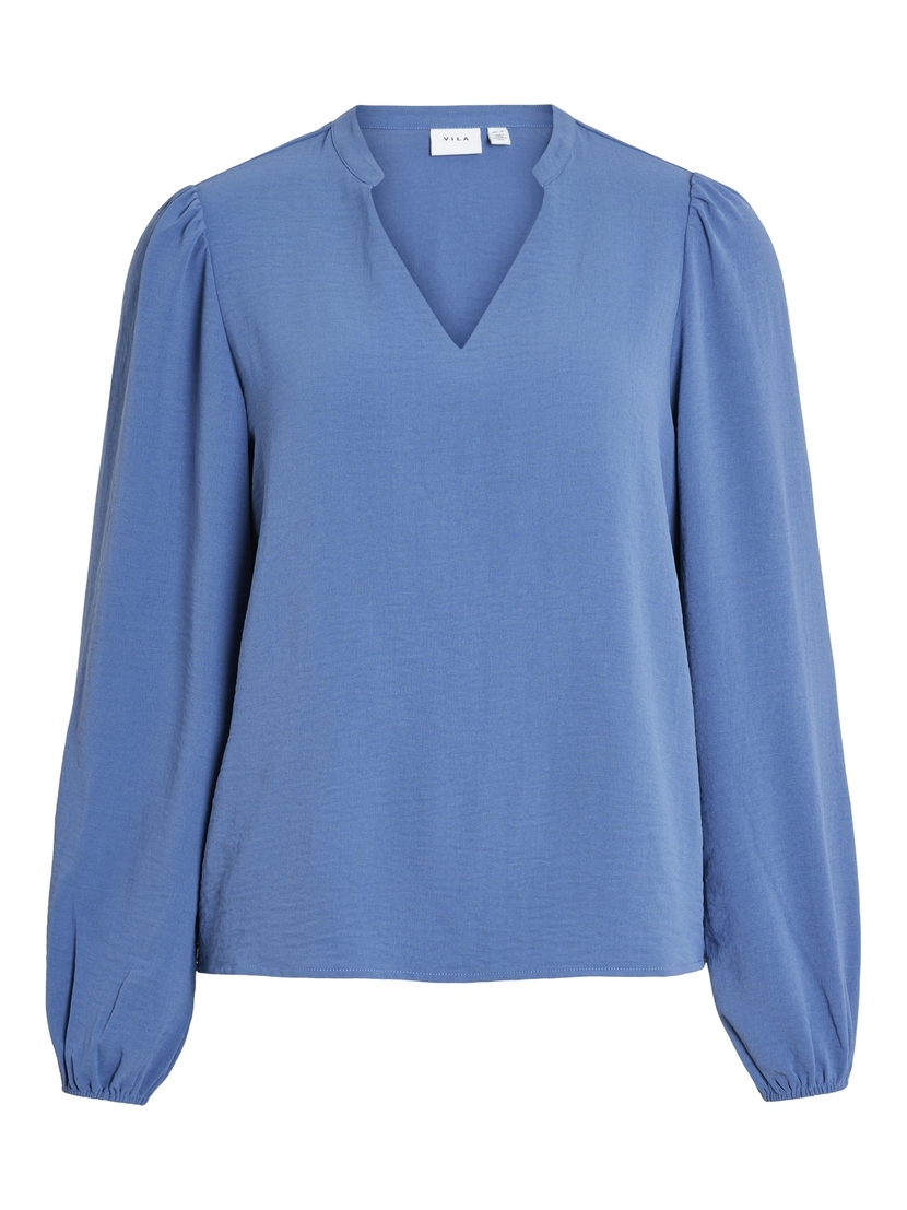 VIRELLA V-NECK L/S TOP - NOOS