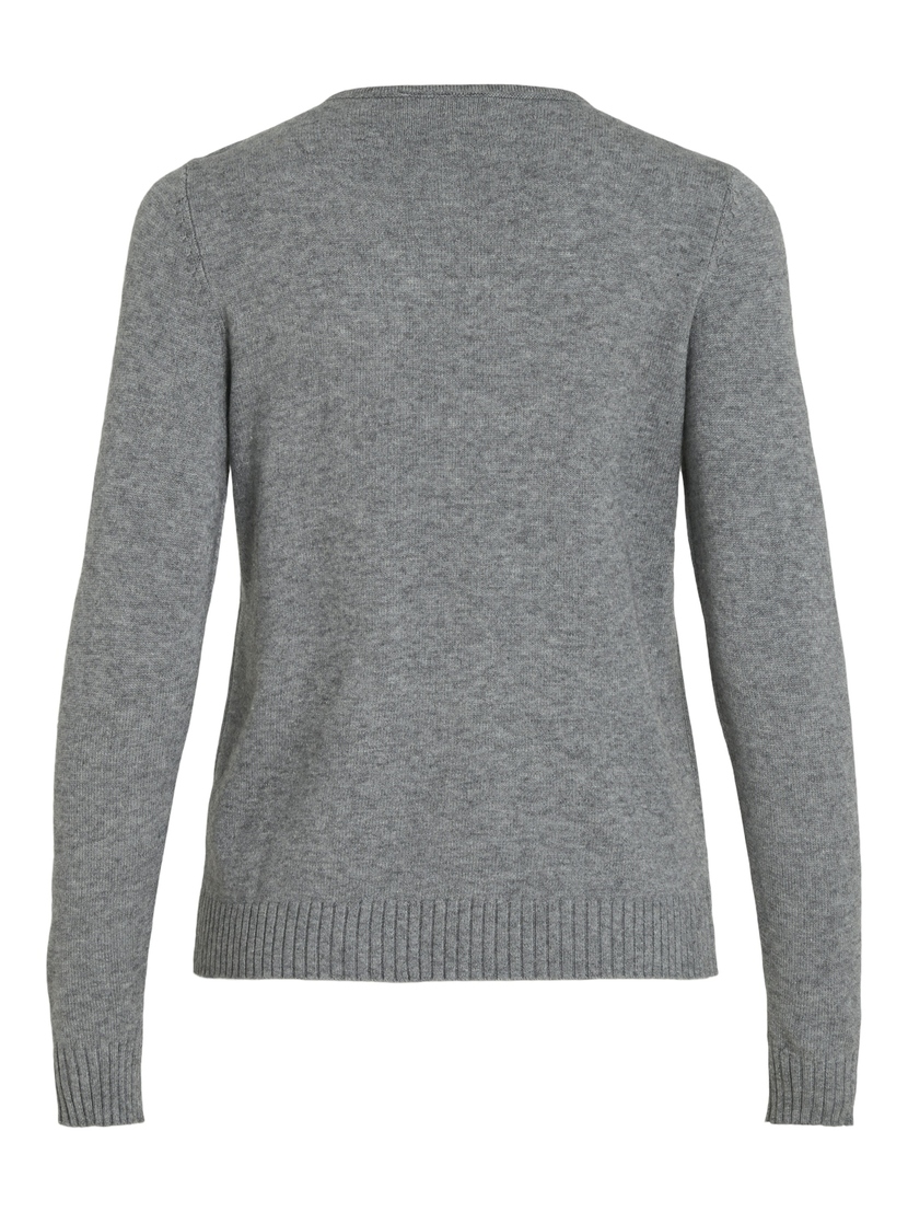 VIRIL V-NECK L/S  KNIT TOP - NOOS