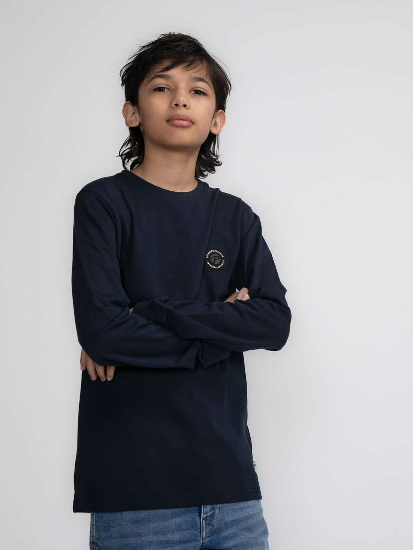 Boys T-Shirt LS Round Neck