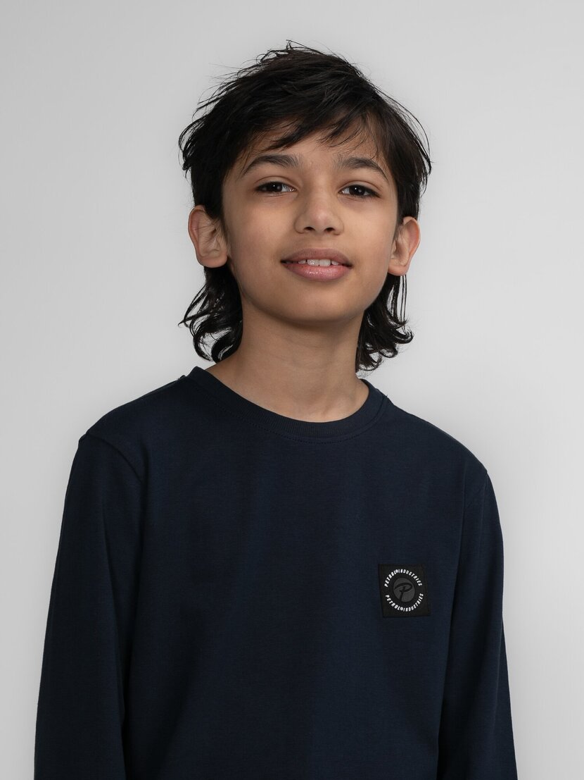 Boys T-Shirt LS Round Neck