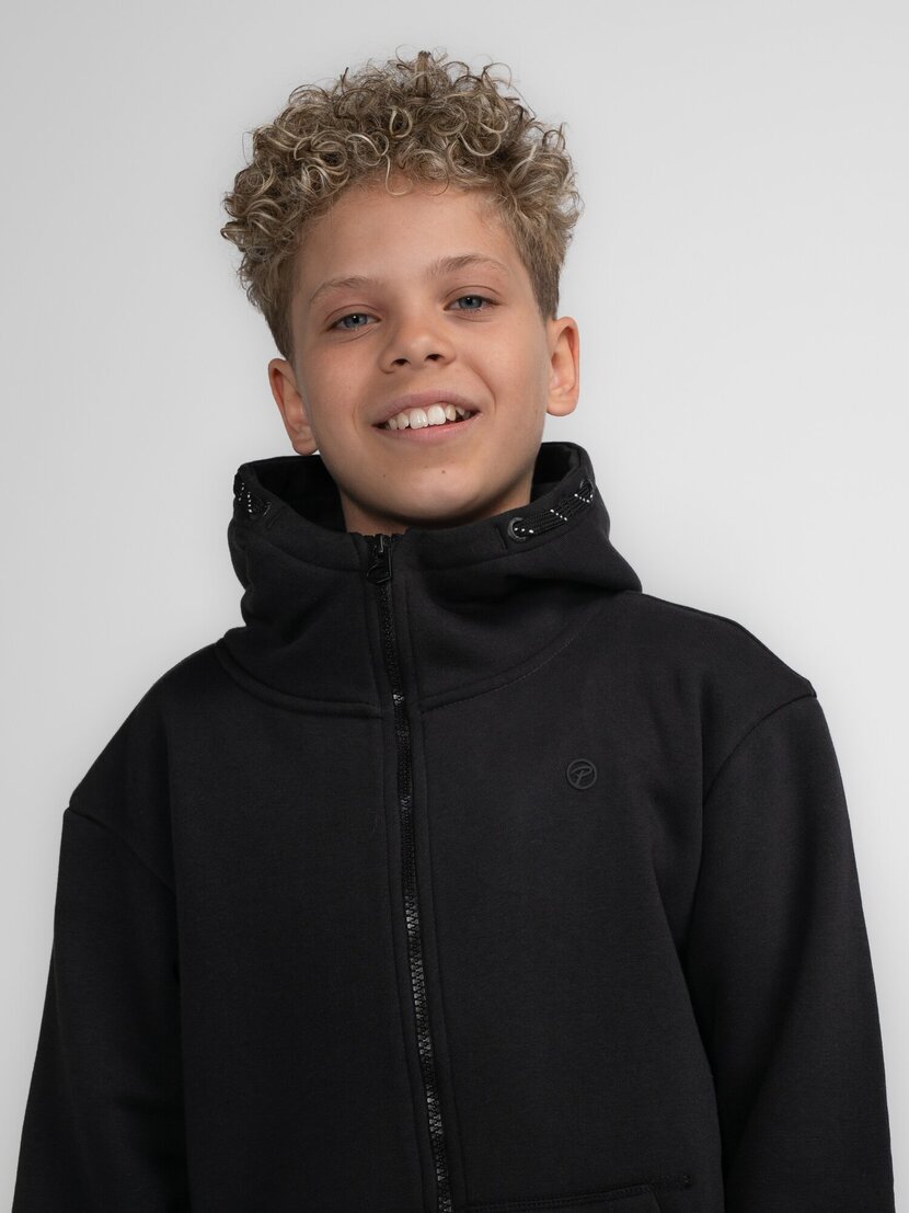 Boys Sweater Hooded Zip