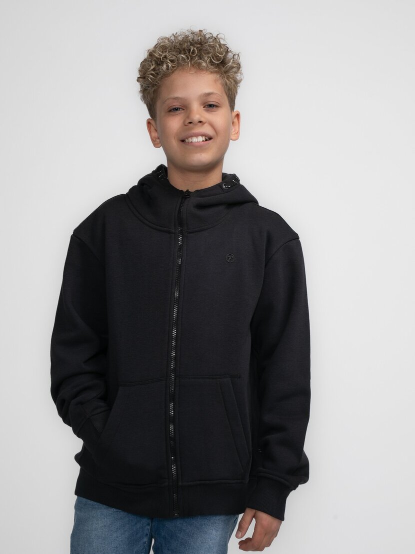 Boys Sweater Hooded Zip