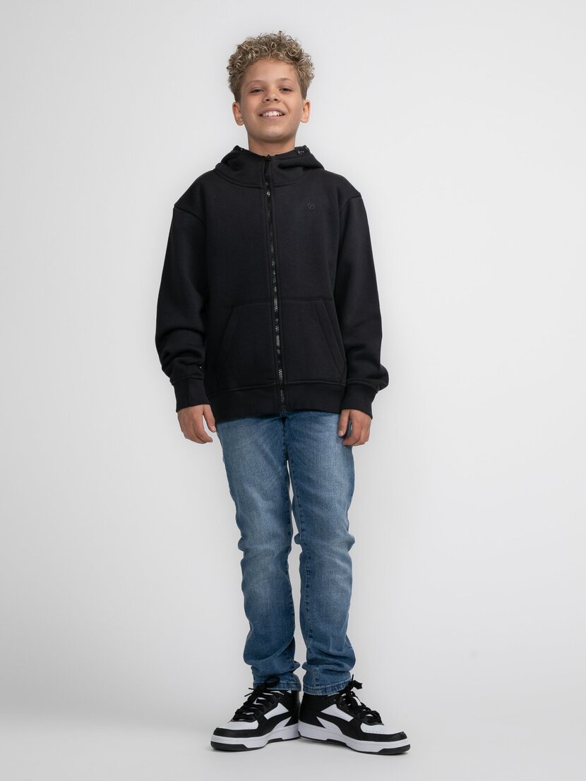 Boys Sweater Hooded Zip