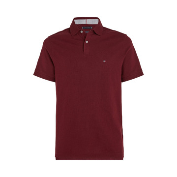 Polo van het merk Tommy Hilfiger in het Bordeaux