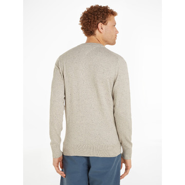 Sweater van het merk Tommy Hilfiger in het Beige