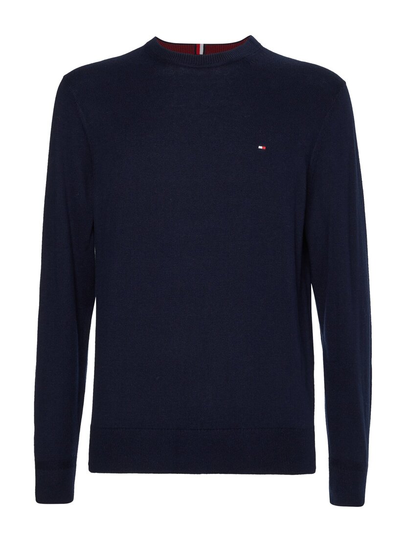 MW0MW28046 PIMA ORG CTN CASHMERE CREW NECK