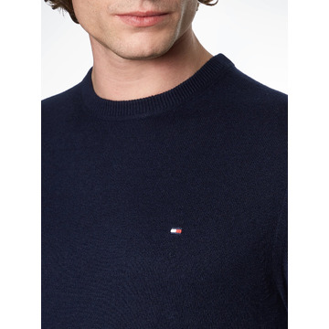 Sweater van het merk Tommy Hilfiger in het Marine