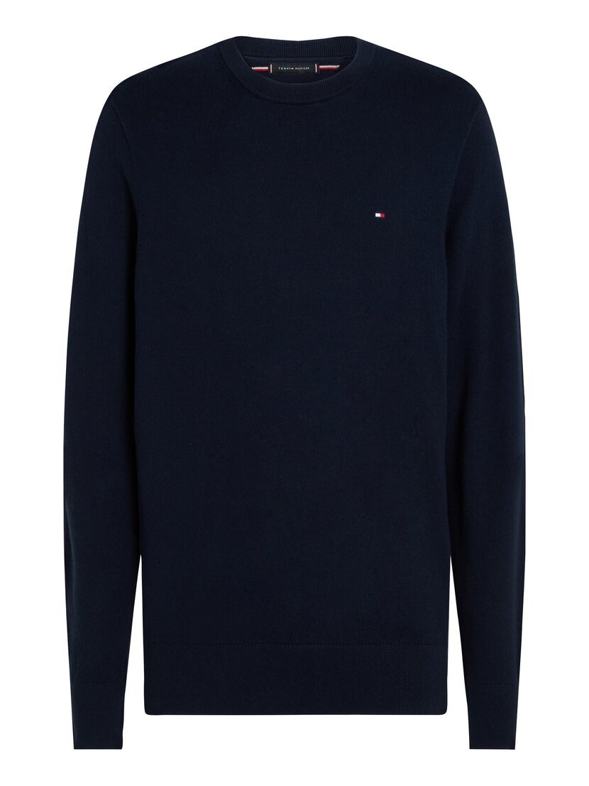 MW0MW28046 PIMA ORG CTN CASHMERE CREW NECK