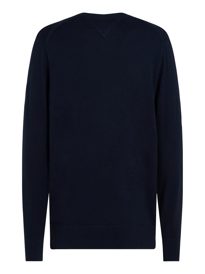 MW0MW28046 PIMA ORG CTN CASHMERE CREW NECK