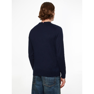 Sweater van het merk Tommy Hilfiger in het Marine