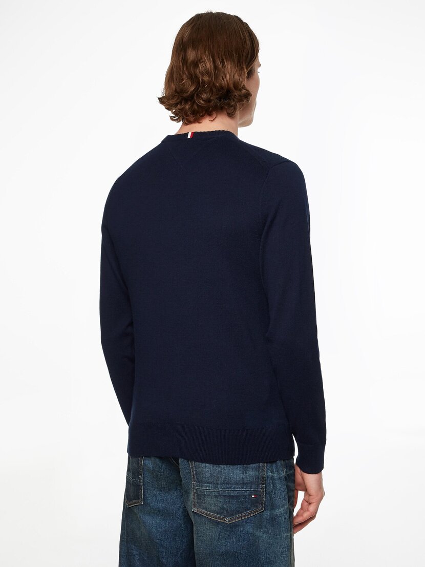 MW0MW28046 PIMA ORG CTN CASHMERE CREW NECK