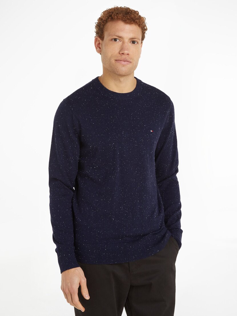 MW0MW28046 PIMA ORG CTN CASHMERE CREW NECK