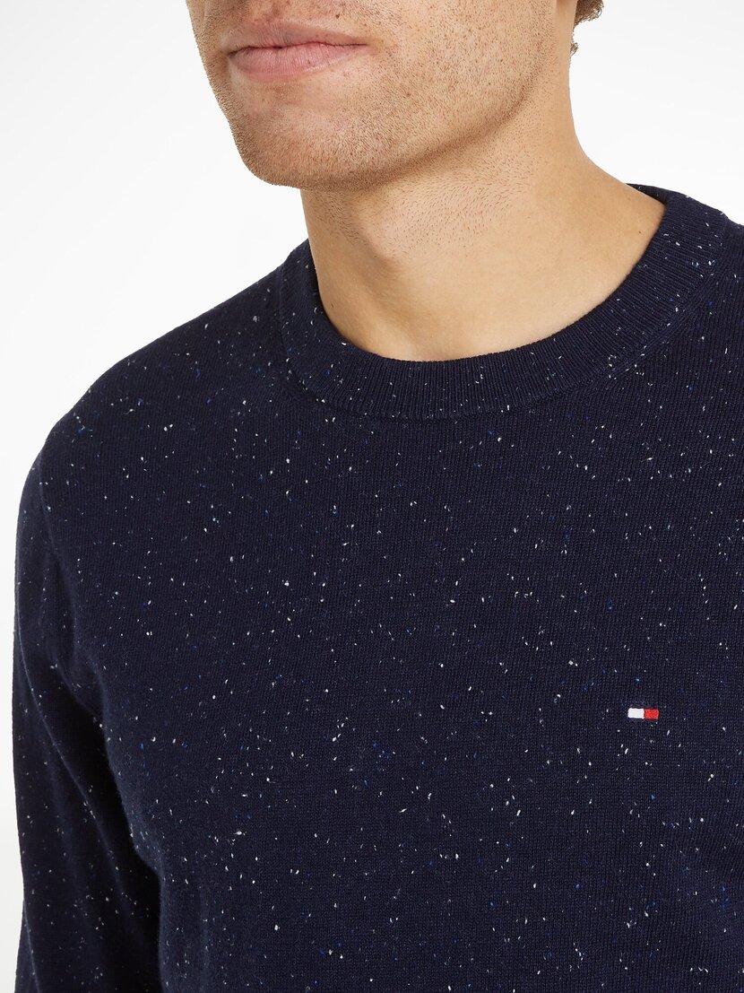 MW0MW28046 PIMA ORG CTN CASHMERE CREW NECK