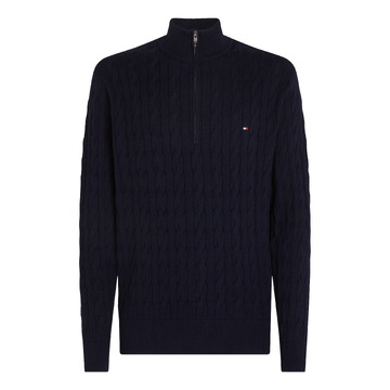 Pull van het merk Tommy Hilfiger in het Marine