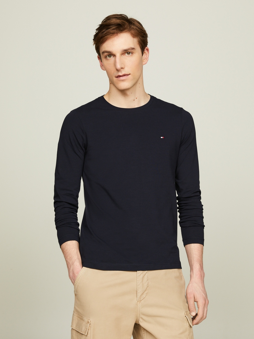 MW0MW10804 STRETCH SLIM FIT LONG SLEEVE TEE