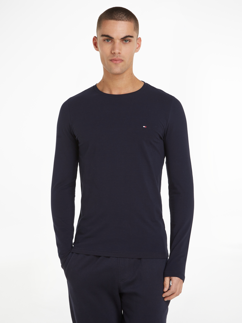 MW0MW10804 STRETCH SLIM FIT LONG SLEEVE TEE