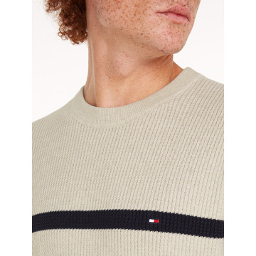 Sweater van het merk Tommy Hilfiger in het Blauw