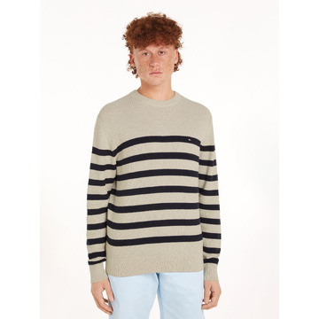 Sweater van het merk Tommy Hilfiger in het Blauw