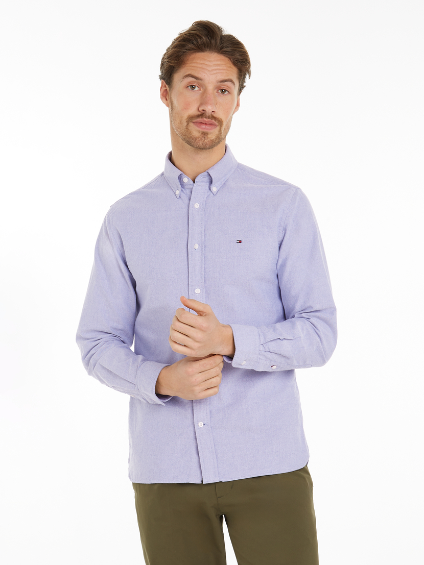 MW0MW35774 SOLID HERITAGE OXFORD RF SHIRT