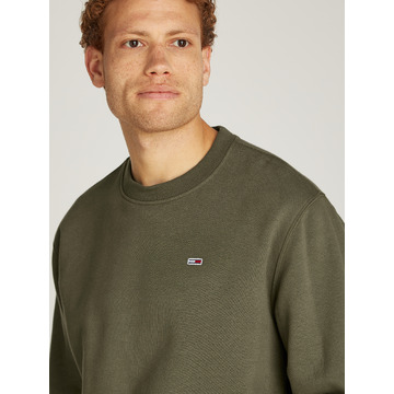 Sweater van het merk Tommy Jeans in het Kaki