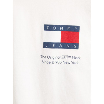 T-shirt van het merk Tommy Jeans in het Wit