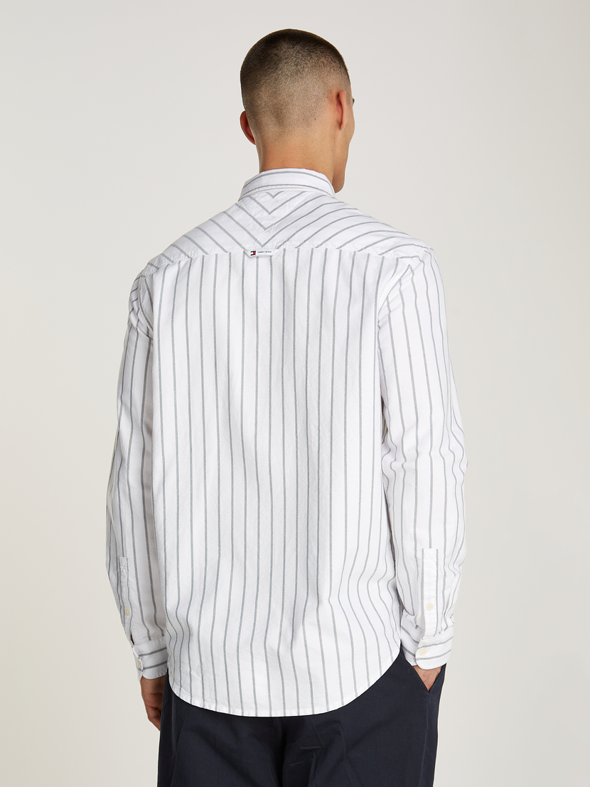 DM0DM19646 TJM REG OXFORD STRIPE SHIRT