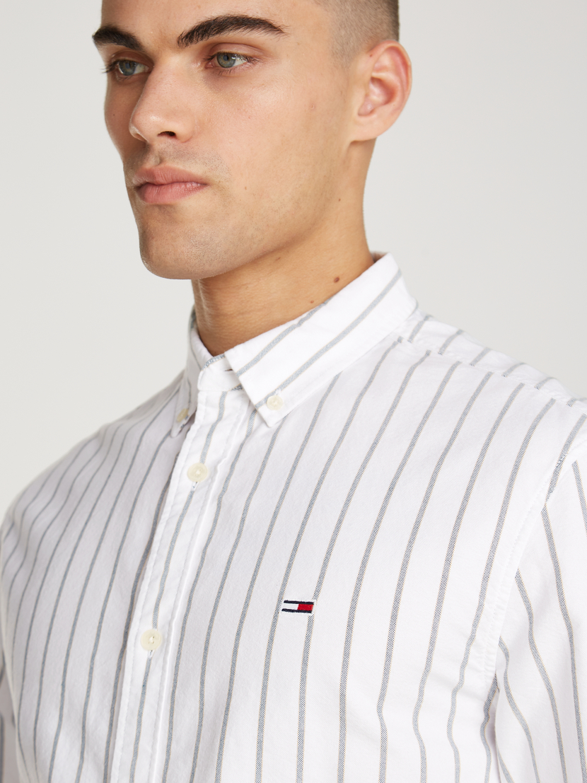 DM0DM19646 TJM REG OXFORD STRIPE SHIRT