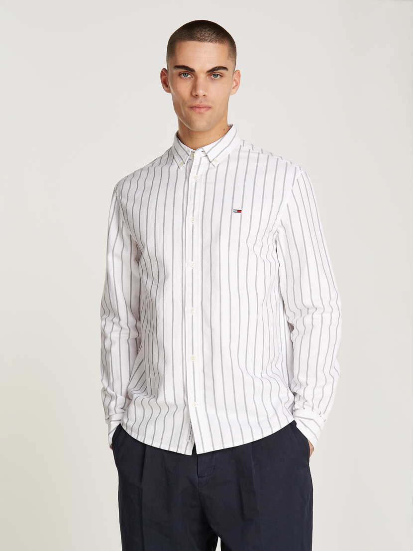 DM0DM19646 TJM REG OXFORD STRIPE SHIRT